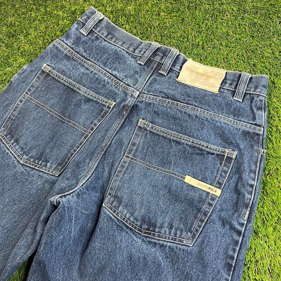 Southpole Other - Vintage Southpole Authentic Collection Men's Jeans 34x29 Baggy Wide Leg Y2K Blue